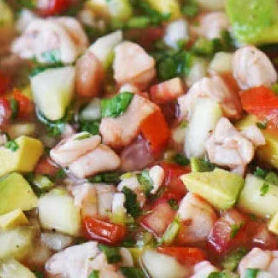 Ceviche de camarón
