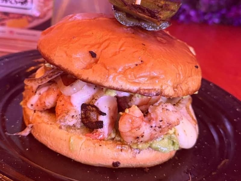Hamburguesa de Camarón