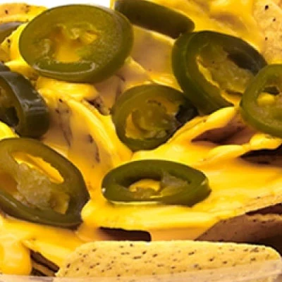 Nachos con queso